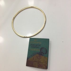 14K gold hand crafted James Myer bracelet